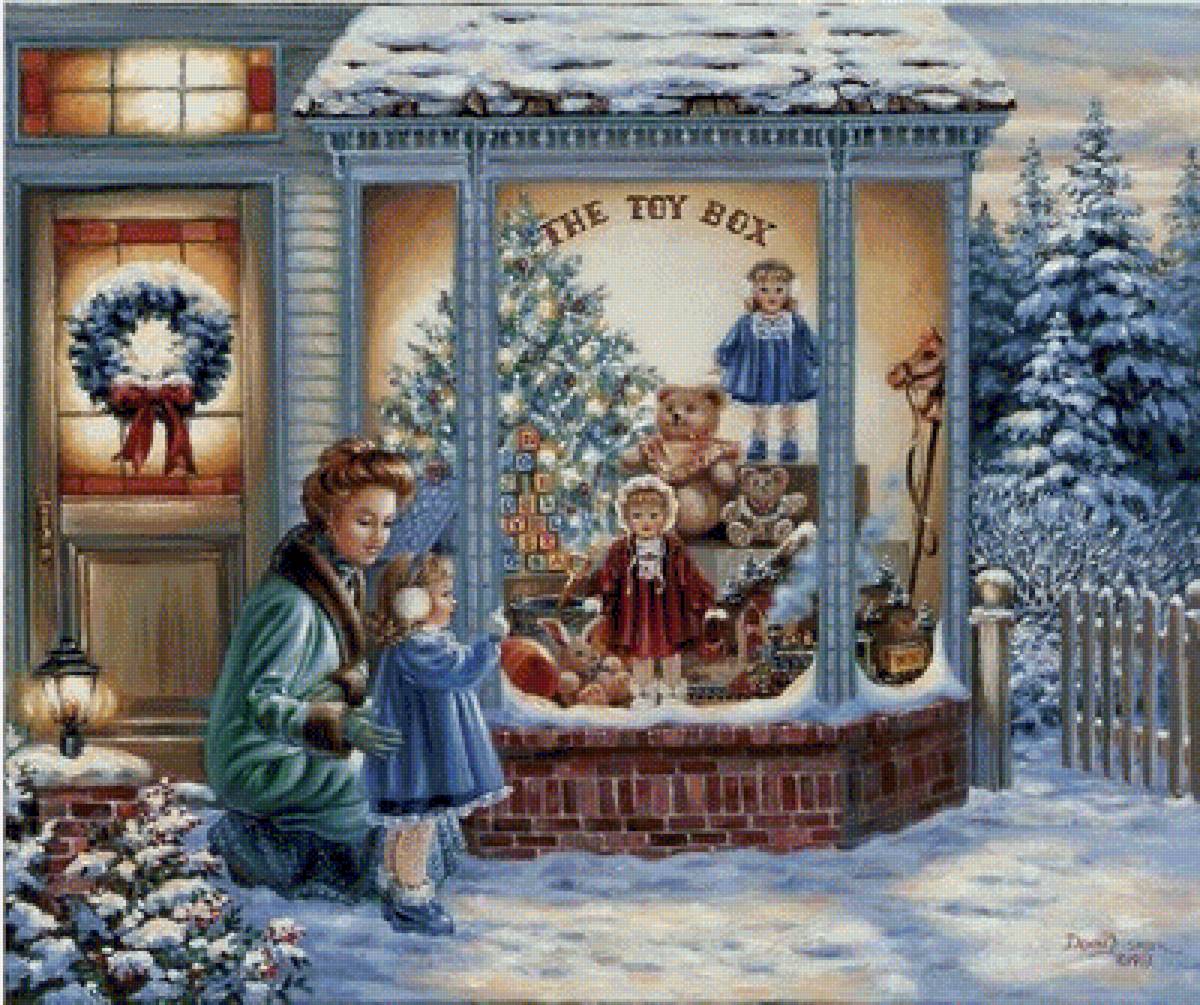 кукла - новый год - предпросмотр