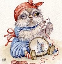 Схема вышивки «Рукодельница»