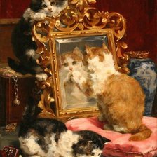 Схема вышивки «у зеркала»