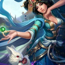 Схема вышивки «Чанъэ»