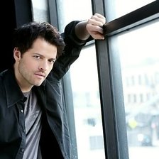 Схема вышивки «Миша Коллинз»