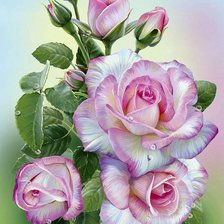 Схема вышивки «Розы 1»