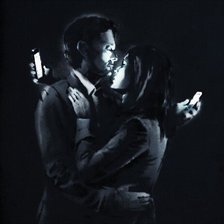 Схема вышивки «Мобильная Любовь»