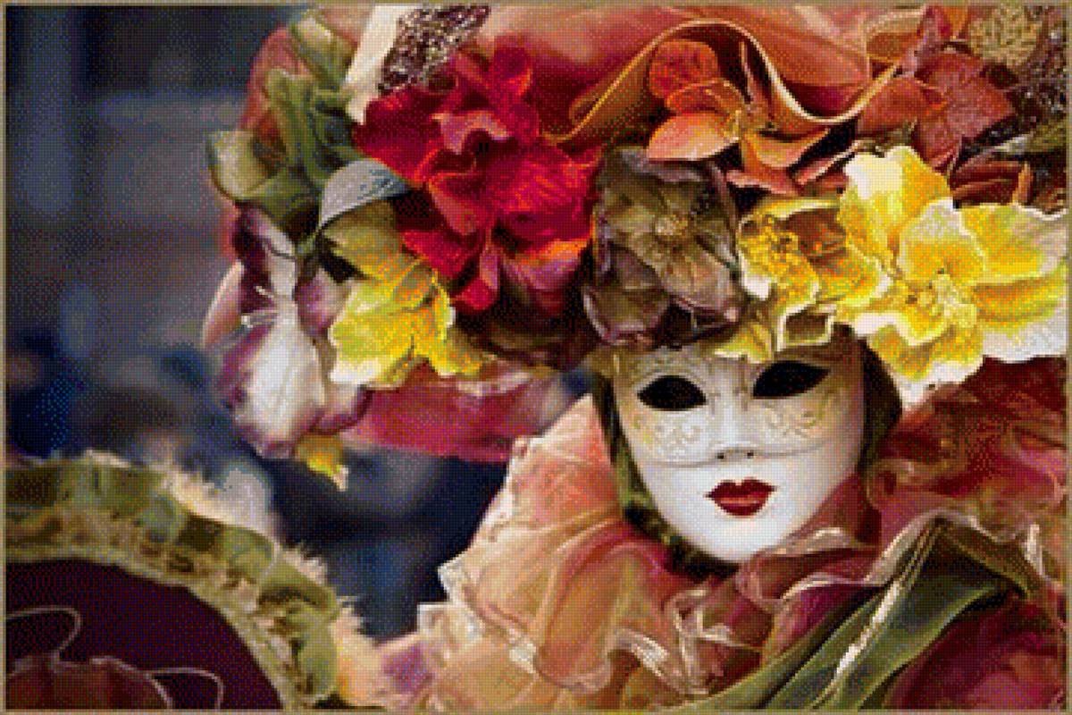 Маска - маска, венеция, карнавал - предпросмотр