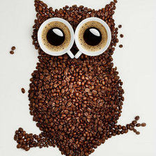 Схема вышивки «Кофе»