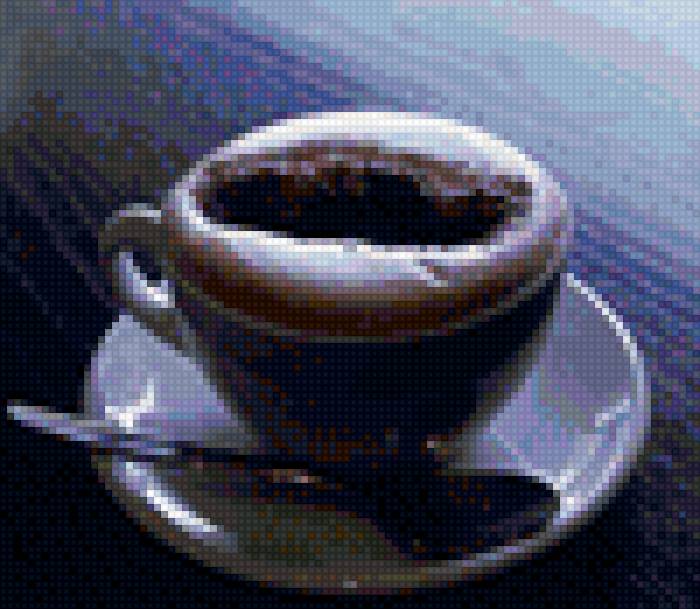 чашка кофе - для кухни, маленькая картина, пена, кофе - предпросмотр