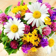 Схема вышивки «Букет ассорти»