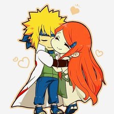 Схема вышивки «Минато и Кушина»