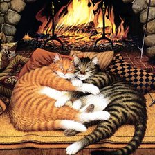 Схема вышивки «Kot»