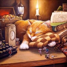 Схема вышивки «Kot»