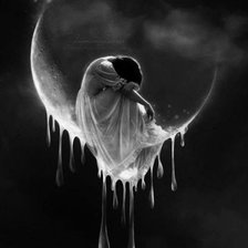 Схема вышивки «Na měsíci»