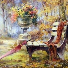 Схема вышивки «Осень для Ларисы»