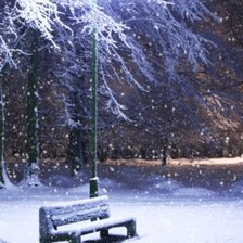 Схема вышивки «Зима»