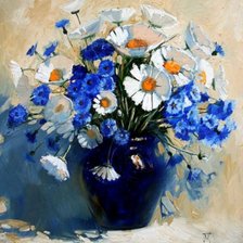 Схема вышивки «Букет цветов»