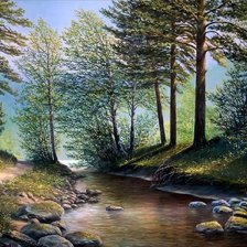 речка-реченька