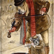 Схема вышивки «дуэт»