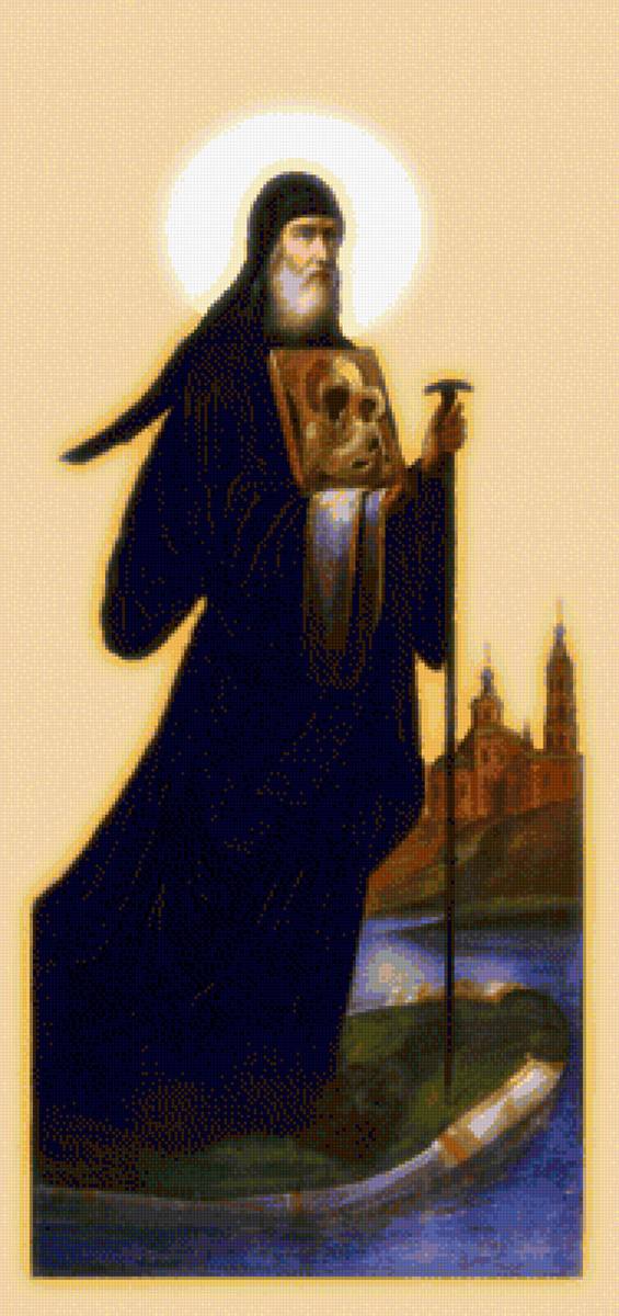 святитель Василий Рязанский 47*100 светлее - икона - предпросмотр