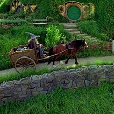 Схема вышивки «Гэндальф»