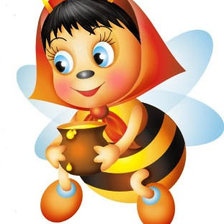 Схема вышивки «Пчела»