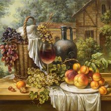 Схема вышивки «натюрморт»