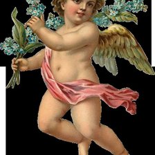 Схема вышивки «ЦВЕТЫ И АНГЕЛЫ»