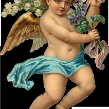 Схема вышивки «ЦВЕТЫ И АНГЕЛЫ»