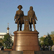 Схема вышивки «памятник»