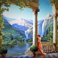 Схема вышивки «idilia sxema»