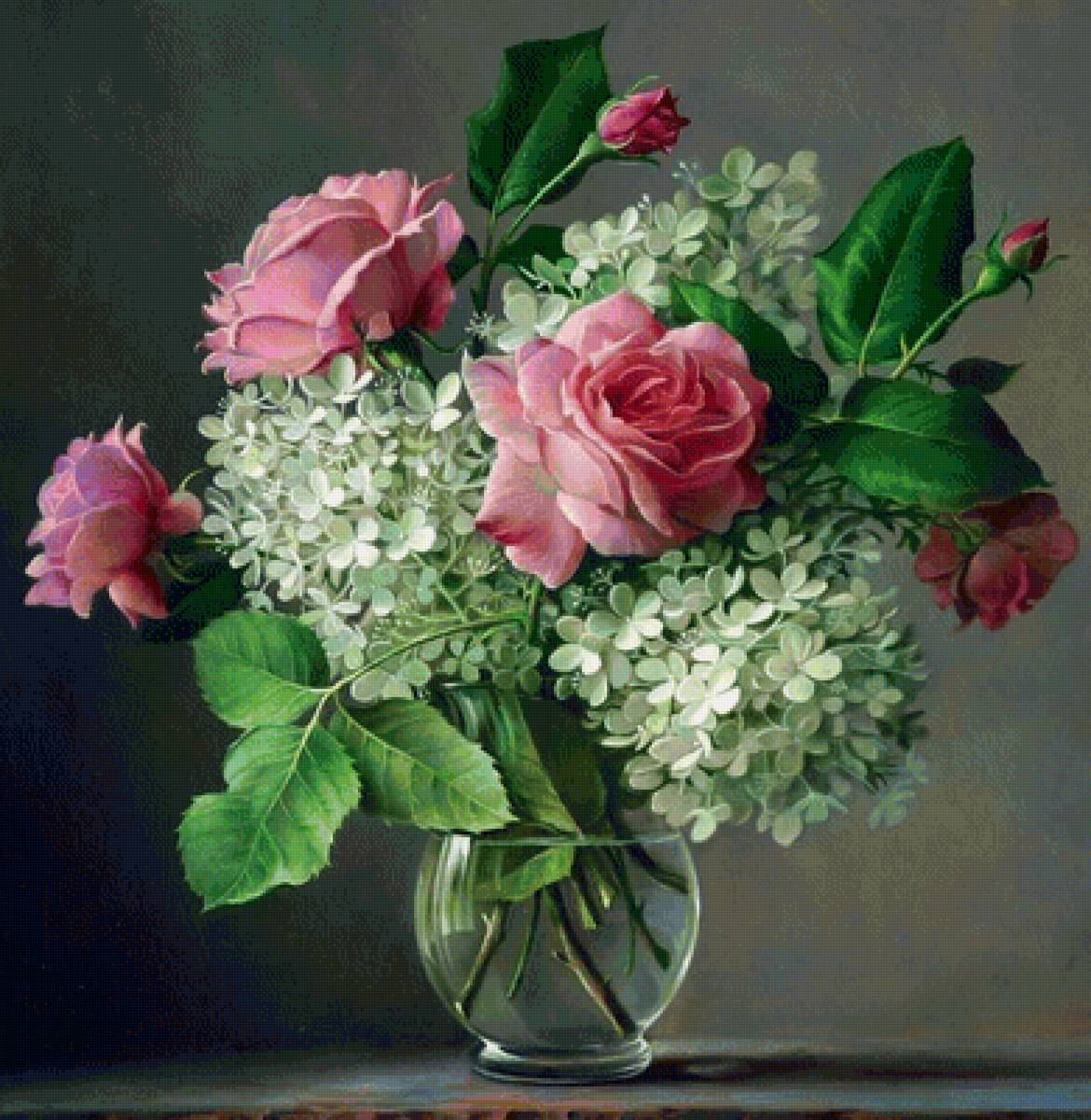 Весенний букет - предпросмотр