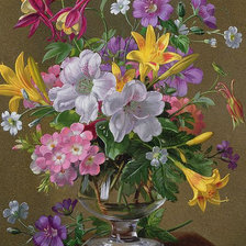 Схема вышивки «букет»