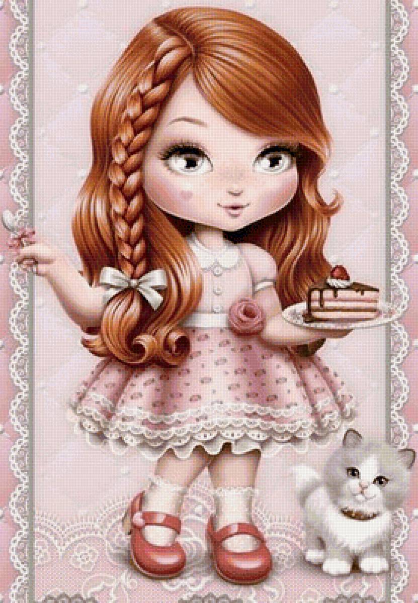 Модница - девочка - предпросмотр