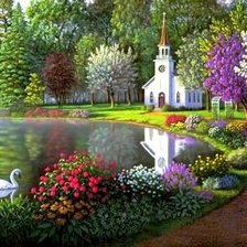 Схема вышивки «Anina me4ta  2»