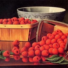 Схема вышивки «Сладкая малина»