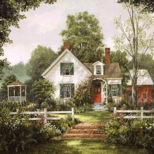 Схема вышивки «летний день»