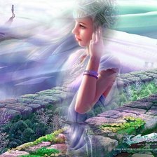 Схема вышивки «ожидание»