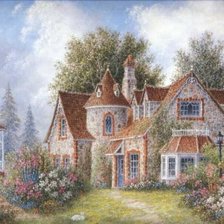 Схема вышивки «тишь да гладь»