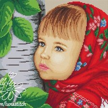 Схема вышивки «Красное лето»