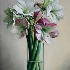 Схема вышивки «лилии»