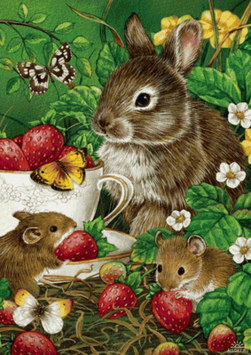 Пикник зверят - предпросмотр