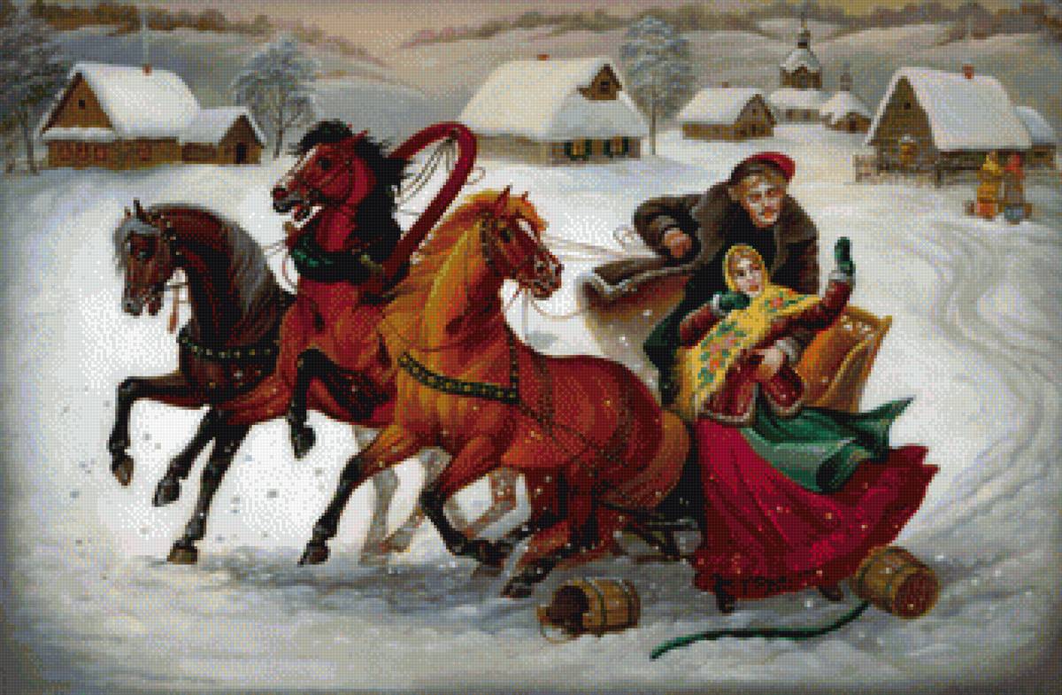 Тройка - тройка - предпросмотр