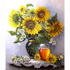 Схема вышивки «букет»