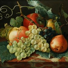 Схема вышивки «Фрукты»