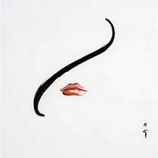 Схема вышивки «Красные губы»