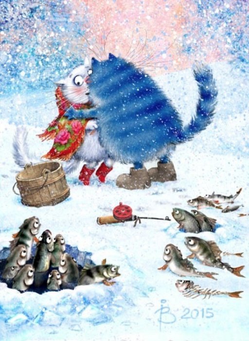 Романтика на рыбалке - оригинал