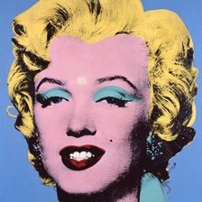 Схема вышивки «Уорхол. Монро»