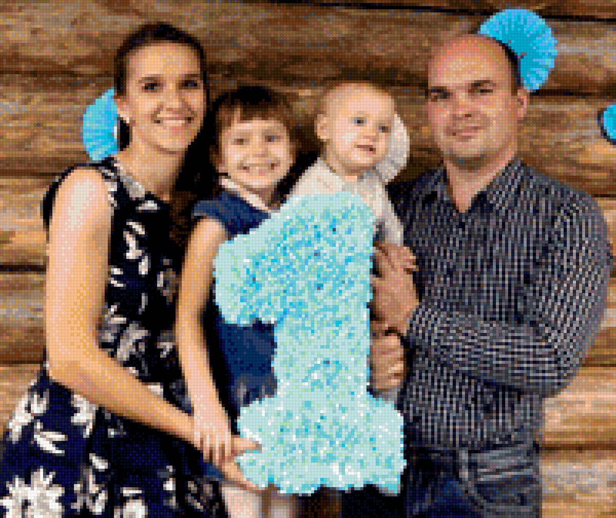 Семья Хлыстовых - с детьми, семья - предпросмотр