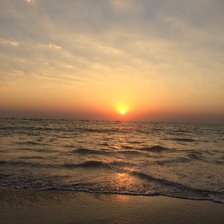 Схема вышивки «Закат»