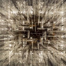 Схема вышивки «Люстра Хилтон бар»