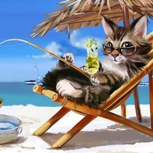 Схема вышивки «отдых»