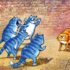 Схема вышивки «Смех и злость»